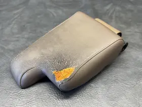 Bmw-e36-9299-cca-vbei Bmw 1990-1999 E36 Center Console Armrest Leather Beige Oem