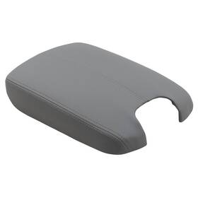 Brock 7449-0011gy Armrest Center Console Lid Cover Gray Synthetic Leather For 08-12 Honda Accord