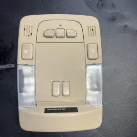 15271470 Buick 06-11 Lucerne Overhead Console Dome Map Light Lamp Sunroof Tan/beige Oem