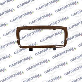 Buick 15924605 08 09 Enclave Center Console Rear Trimplate Trim Bezel Wood Grain