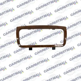 15924605 Buick 08 09 Enclave Center Console Rear Trimplate Trim Bezel Wood Grain