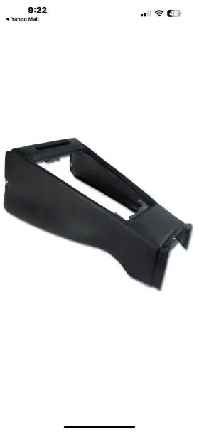 Fwc727601 Ca Corvette C3 Shift Console Housing Black 1970-1976
