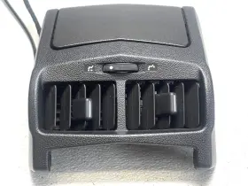 15923602 Cadillac 11-14 Cts Coupe Rear Center Console Ac A/c Air Vent With Trim Black Oem