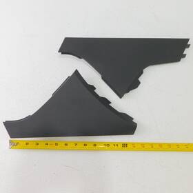 Cadillac 23109809 2pcs 13-19 Ats Center Console Extension Panel Lh And Rh Jet Black Set