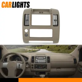 C-02itm1666abr Carlights Center Dash Console Instrument Panel Lid Bezel Fit For 2005-2020 Nissan Frontier