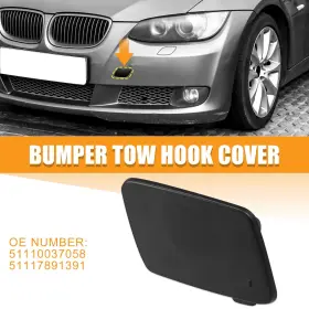 51117891391 Carpopart Front Bumper Tow Hook Cover For Bmw 328i Base 2.0l