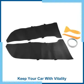 Carpopart 766549782837 Pack 2 Front Door Panel Armrest Cover Interior Trims For Honda Accord 08-12