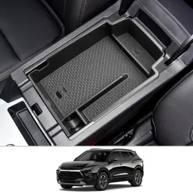 20192026 Cdefg 637740830071 Center Console Organizer Tray For Chevy Blazer Accessories