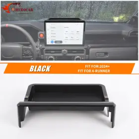 25x0426664fasq1152 Cherocar Dashboard Storage Organizer Box Tray Behind Screen For Tacoma 2024 2025 4runner