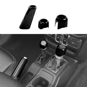 Cherocar Hm20250721 Jeep Wrangler Jl Jlu 2018 Gladiator Jt 2020 Gear Shift Knob Handbrake Trim