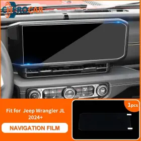 Ypp01213212024081735 Cherocar Inner Dash Navigation Screen Touch Protector For Jeep Wrangler Jl Jt 2024-2025