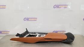 Chevrolet 241-01981 14 Chevy Corvette C7 Z51 3lt Front Floor Center Console Black And Kalahari Brown