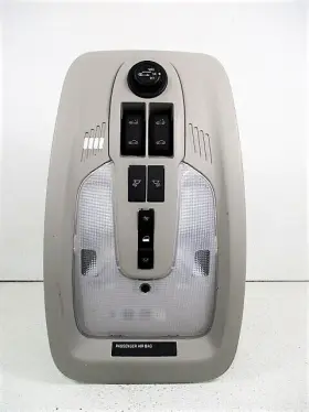 241-02130 Chevrolet 2012 Chevy Equinox Gray Overhead Lamp Roof Console With Sunroof Oem Lkq