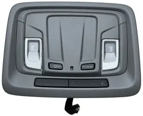 84608569 Chevrolet 2019-2024 Chevy Silverado 1500 Gmc Sierra Roof Overhead Console Dome Light Gray