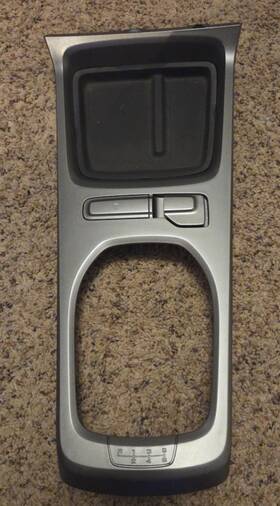 Chevrolet 92247943 2010-2015 Camaro Center Console Bezel Cover Trim Manual V6 Oem Part