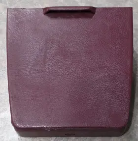 15621519 Chevy Gmc Gm General Motors 78-95 Van G10 G20 Vandura Center Console Storage Box Pocket Red Oem