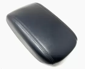 1yv26dx9ae Chrysler 13-16 Dodge Dart Center Console Storage Lid Armrest Black Leather Stitch