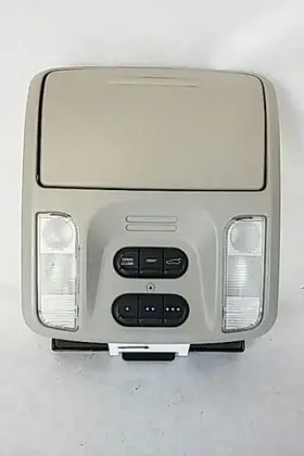 241-unk Chrysler 2006 Pacifica Roof Overhead Dome Light Console Garage Opener Gray Oem