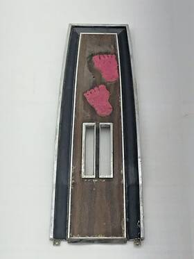 Chrysler 2589849 1968-1970 Mopar B Body Shifter Plate Woodgrain Automatic Auto Shift Charger
