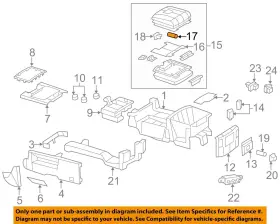 Dash-12v Chrysler Oem 4685590 Power Outlet Lighter Socket
