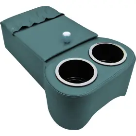 Cc136215 Classic Consoles 1960-69 Gm Full Size Low Rider Floor Console Turquoise