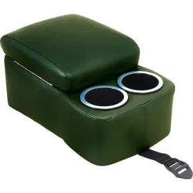 Cc142243 Classic Consoles Bd Drinkster Shorty Bench Seat Console Dark Green
