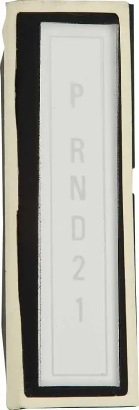 P-r-n-d-2-1 Classic Industries Md4023 1970 Mopar E-body Shifter Indicator Lens Auto Trans
