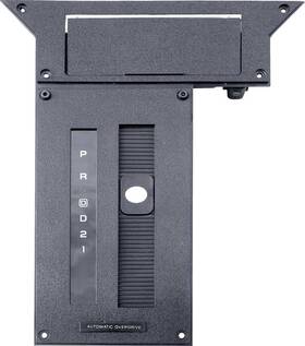 Classic Industries Tg8389 1983-89 Chevrolet Camaro Console Shifter Plate Assembly With White Lettering