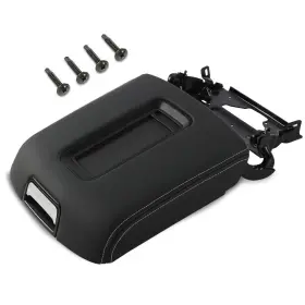 4501bbk Cnnell Fit For 2015-2019 Chevrolet Suburban Silverado Center Console Armrest Lid Black