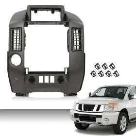 Cnnell0720-238 Cnnell Fit For Pathfinder Titan Armada Dash Center Console Instrument Bezel With Speaker