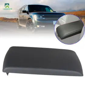 Fa8z-7406024-ab Coolgood18 Cg734697ld Armrest Center Console Lid Cover For 2013-2017 Ford Flex Black