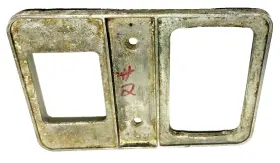 3728940 Corvette 1956-1962 Chevy 3 Speed Shift Plate And Ash Tray Bezel Oem Part