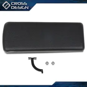 Big101101 Crossdesign Black Console Lid Cover Fit For 1970-81 Pontiac Firebird Chevy Camaro