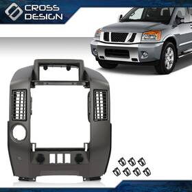 Crossdesign Big2026030308 Fit For Armada Pathfinder Titan Dash Center Console Panel Lid Without Speaker
