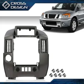Big2026030308 Crossdesign Fit For Armada Pathfinder Titan Dash Center Console Panel Lid Without Speaker