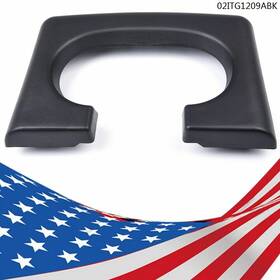 Crossdesign Ht-02itg1209abk Center Console Cup Holder Pad Black Fit For 2004-2014 Ford F150 F-150