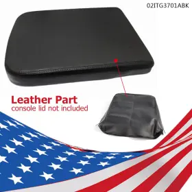 Ht-02itg3701abk Crossdesign Fit For 02-08 Dodge 1500 2500 Armrest Center Console Pu Leather Synthetic Cover