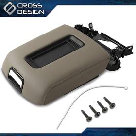 Crossdesign Ht-02itn4501bbr Center Console Armrest Lid Fit For Chevrolet Suburban Tahoe Gmc Yukon 2015-2019