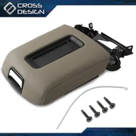 Ht-02itn4501bbr Crossdesign Center Console Armrest Lid Fit For Chevrolet Suburban Tahoe Gmc Yukon 2015-2019