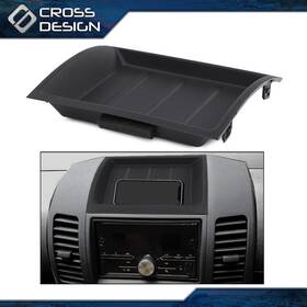 Crossdesign Ht-02itw1666abk Fit For 05-17 Nissan Frontier Pathfinder Xterra Upper Dash Bezel Storage Box