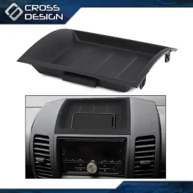 Ht-02itw1666abk Crossdesign Fit For 05-17 Nissan Frontier Pathfinder Xterra Upper Dash Bezel Storage Box