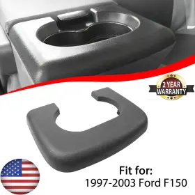 Bjd-f150-97-03-dg Custom Install Parts Replacement Center Console Cup Holder Pad Dark Grey For Ford F150 1997-2003 New