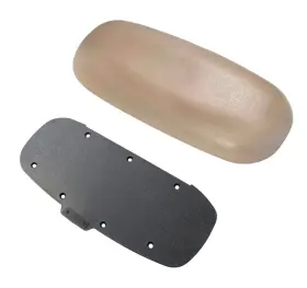 F4zz-6306024-s Daniel Carpenter Reproductions 1994-1997 Ford Mustang Center Console Arm Rest Cover Pad Saddle Tan With Panel