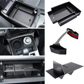 Hxy-60995 Diamooky Center Console Organizer For Toyota 4runner 2010-2024 - Storage Box And Tray