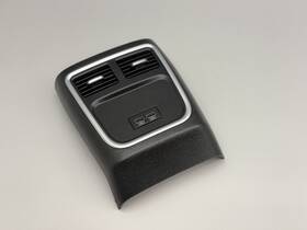 Dodge 0199966dx9ac 2015-2023 Charger Center Console Rear Back Cover Vent Trim Plug Oem