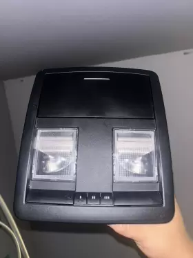 02726 Dodge 2015-2017 Challenger Overhead Roof Console Black