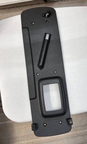 Dodge 58622-a001 Oem 01-07 Dakota 01-03 Durango Armrest Center Console Lid Base Plate Latch
