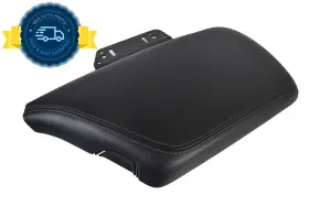 5le49la8 Dodge 2015-2023 Challenger Center Console Black Leather Armrest Lid Cover Oem