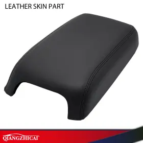 Dsa904025 Ds-auto-parts Fit For 11-22 Dodge Charger Leather Console Lid Armrest Replacement Cover Black