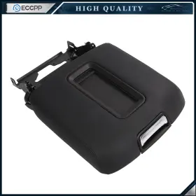 E15034801cp Eccpp For Chevy Silverado Gmc Sierra 2014-2019 Dark Gray Center Console Armrest Lid